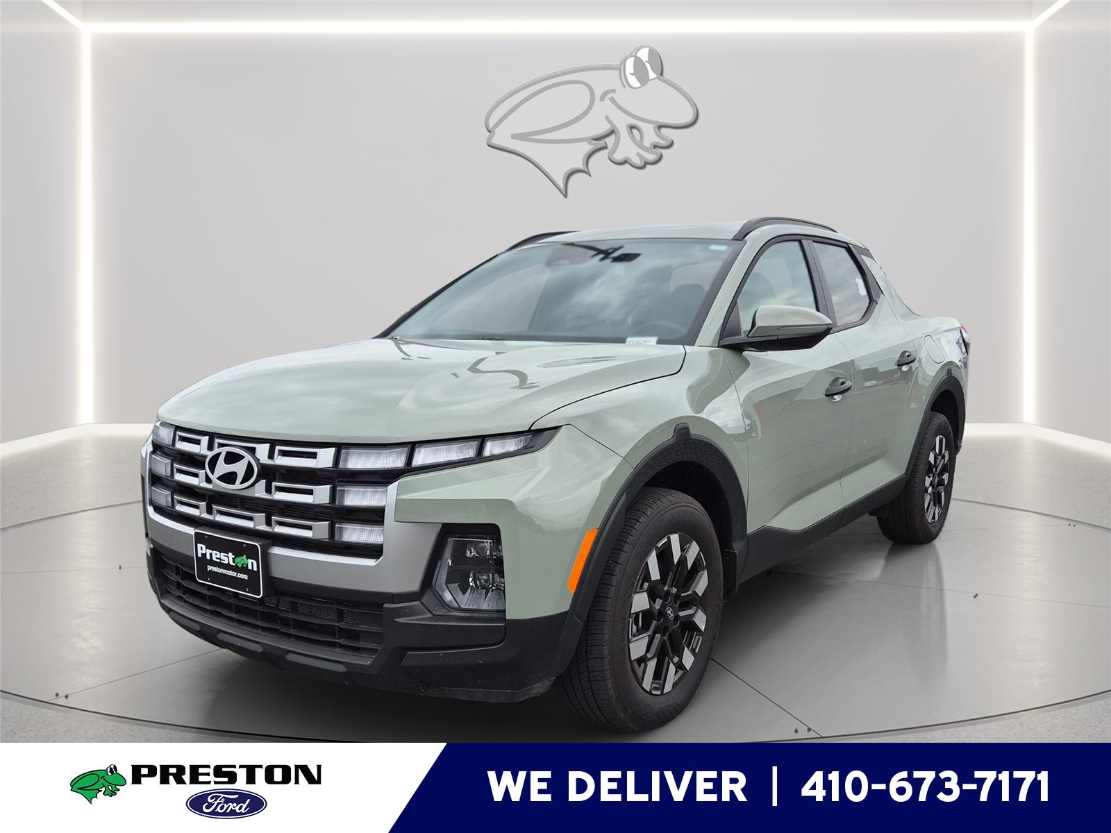 Sage Gray 2026 Hyundai Santa Cruz Pickup Truck Front-Wheel Drive Automatic