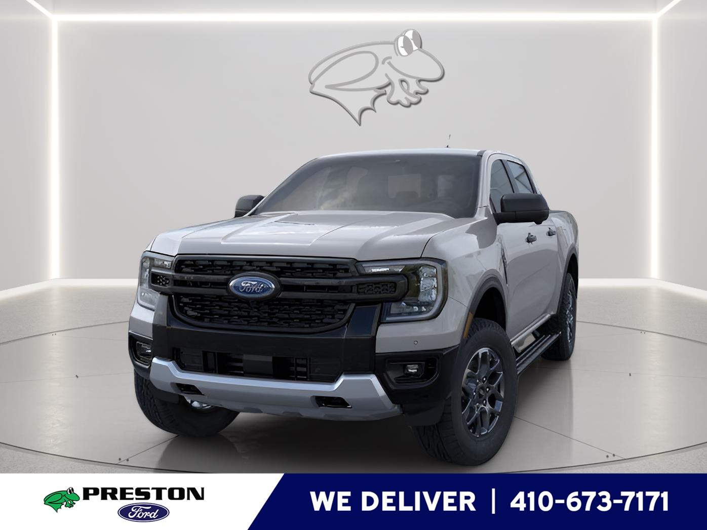 Avalanche Gray 2026 Ford Ranger Pickup Truck Four-Wheel Drive Automatic