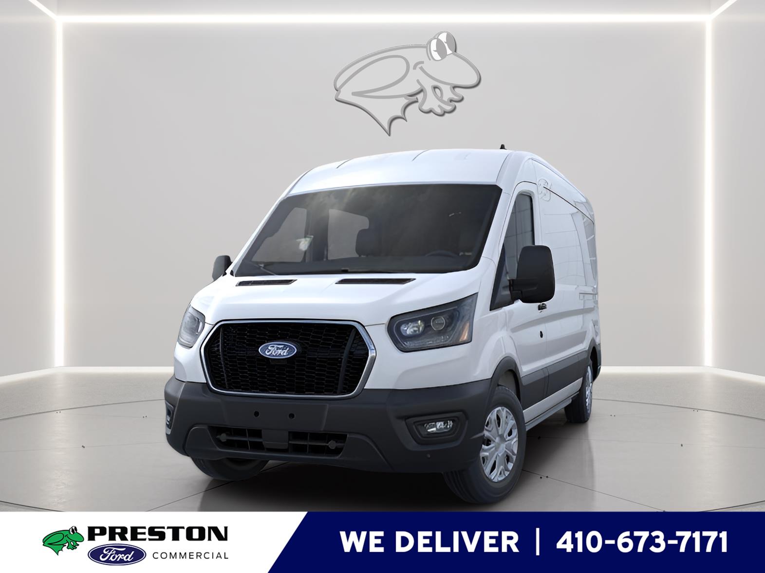 Oxford White 2026 Ford Transit Cargo Van Rear-Wheel Drive Automatic