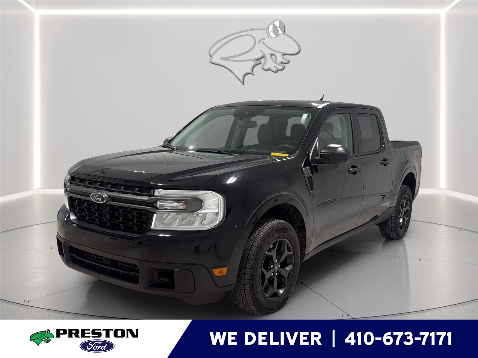 Shadow Black 2024 Ford Maverick Pickup Truck All-Wheel Drive 8-Speed Automatic