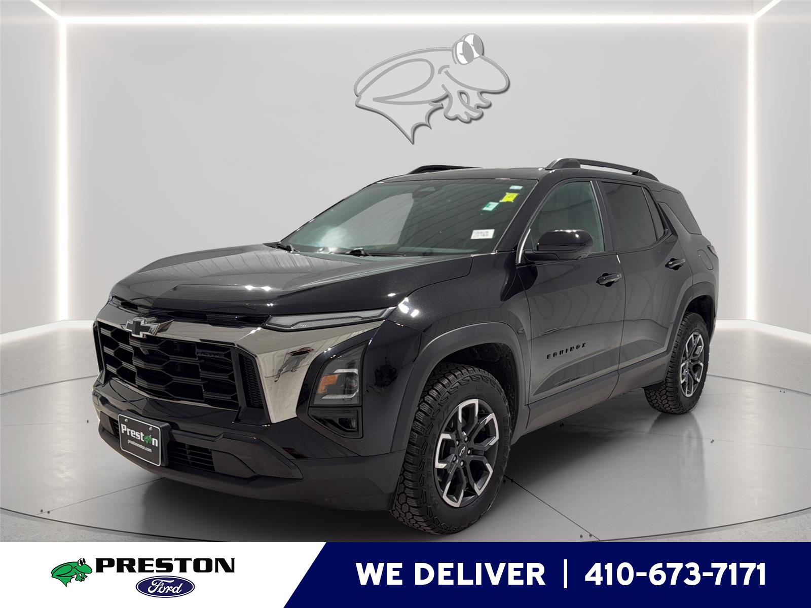 Mosaic Black Metallic 2026 Chevrolet Equinox SUV / Crossover Front-Wheel Drive Continuously Variable Transmission