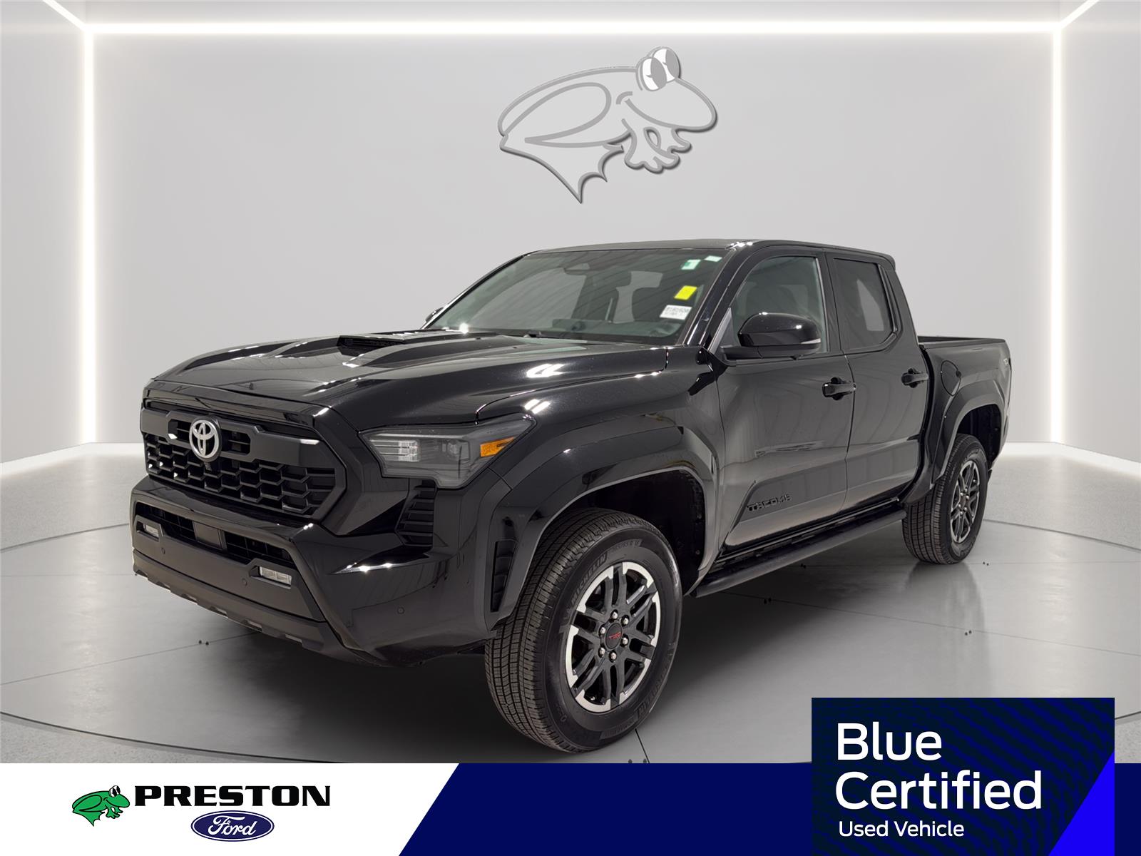 Black 2025 Toyota Tacoma Pickup Truck Four-Wheel Drive 8-Speed Automatic