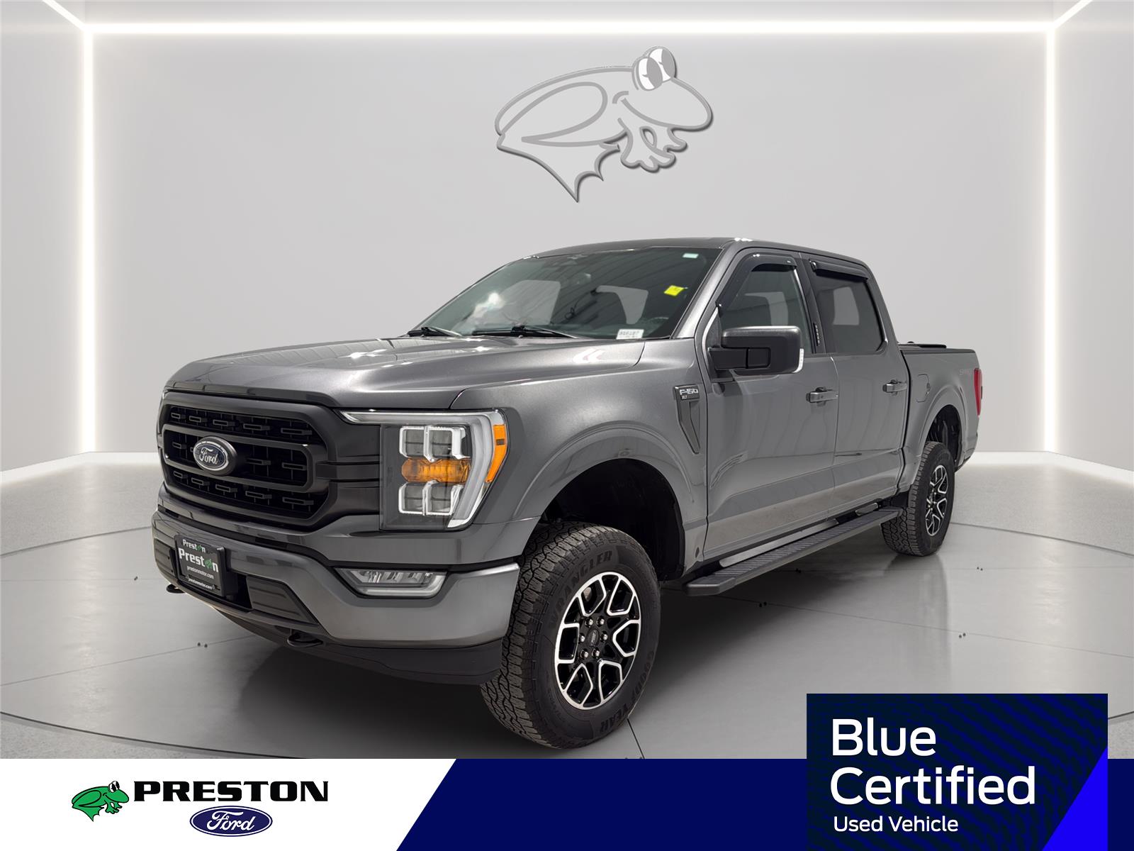 Carbonized Gray 2023 Ford F-150 Pickup Truck Four-Wheel Drive Automatic