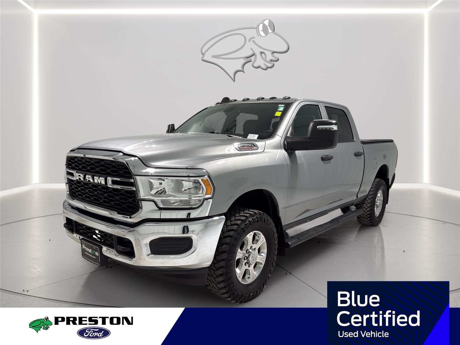 Billet Silver Metallic Clearcoat 2024 RAM 2500 Pickup Truck Four-Wheel Drive 8-Speed Automatic