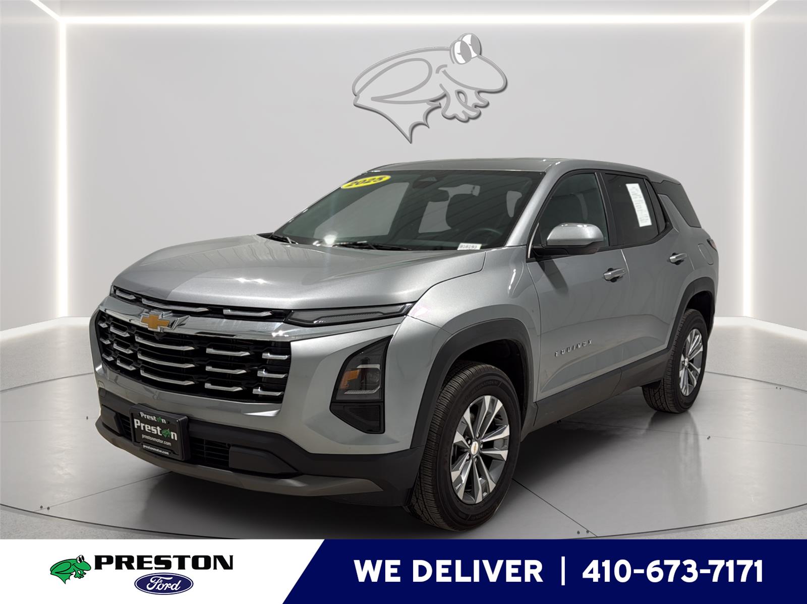 Sterling Gray Metallic 2025 Chevrolet Equinox SUV / Crossover Front-Wheel Drive Continuously Variable Transmission