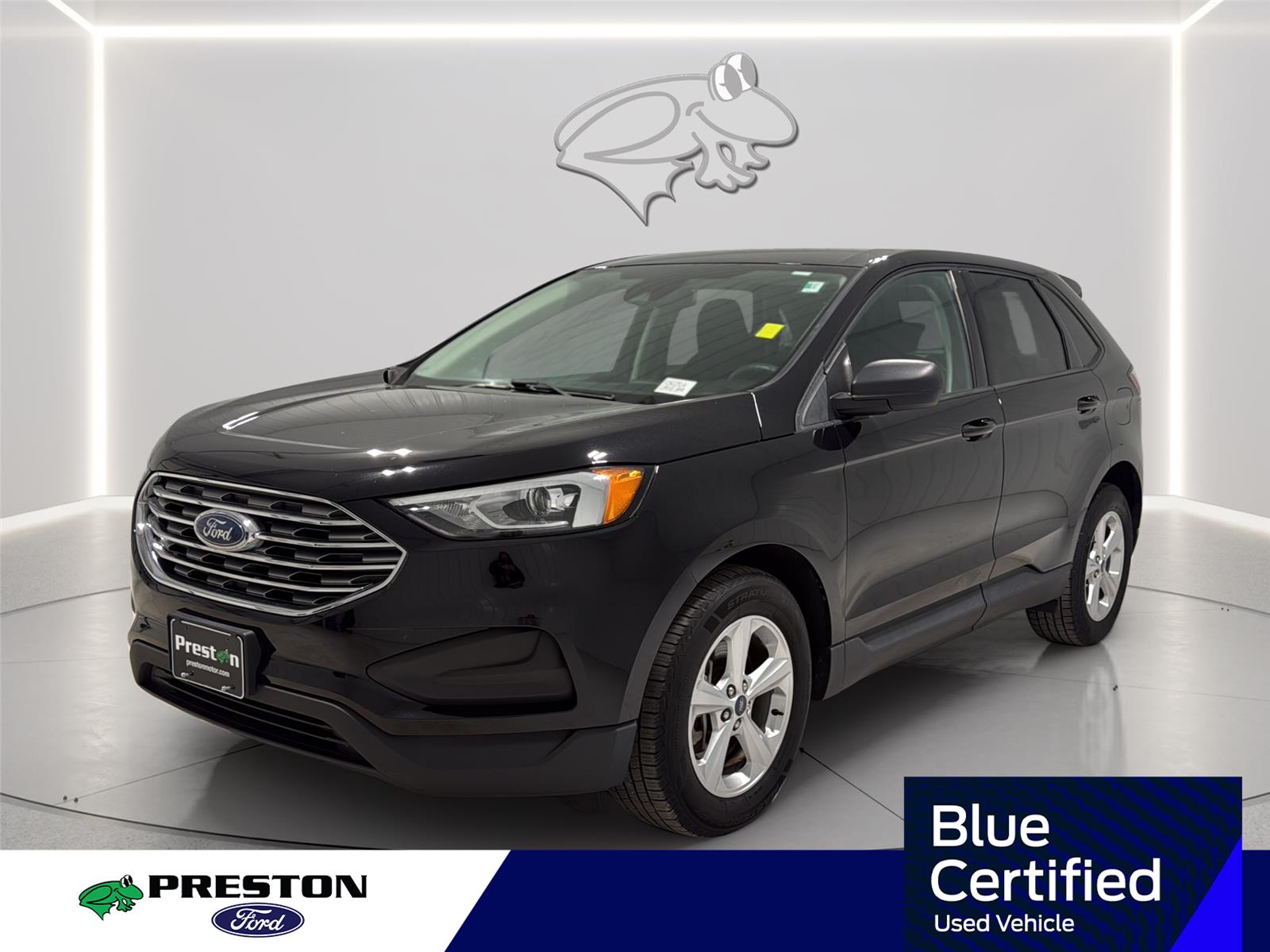 Agate Black 2021 Ford Edge SUV / Crossover Front-Wheel Drive 8-Speed Automatic