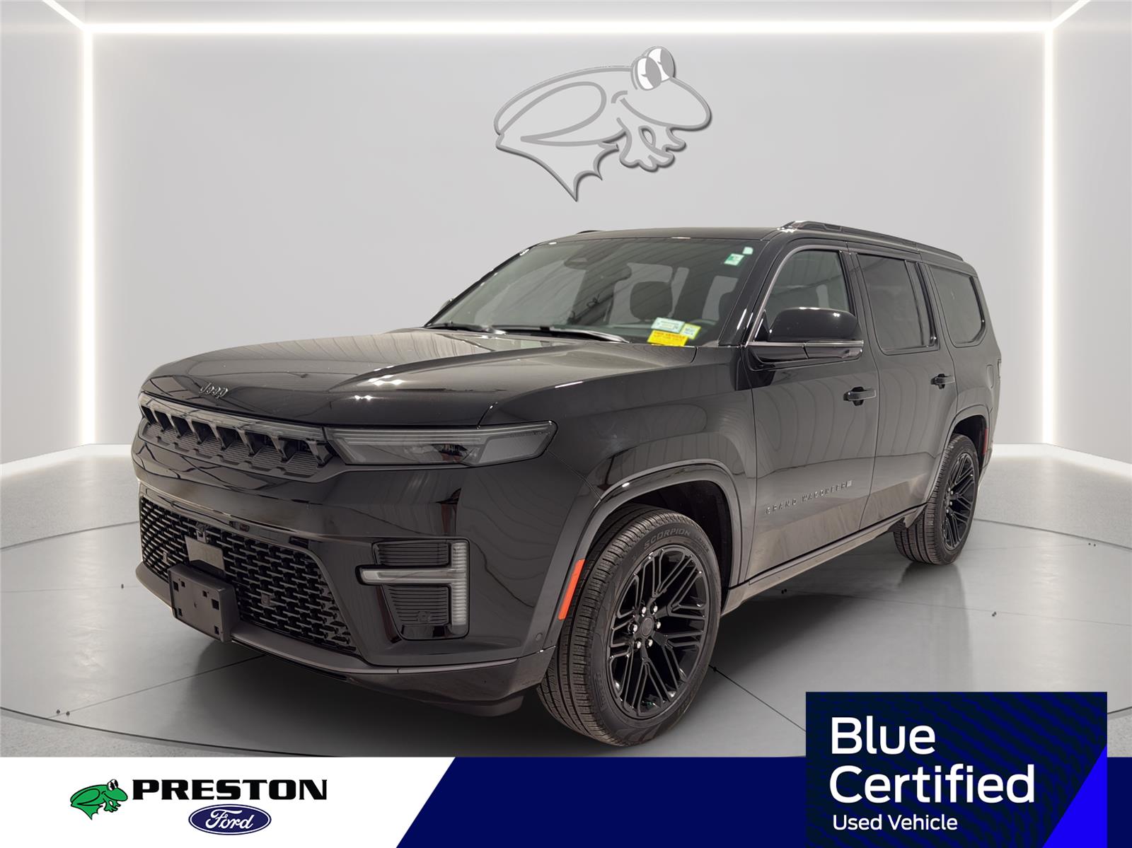 High Gloss Black 2026 Jeep Grand Wagoneer SUV / Crossover Four-Wheel Drive 8-Speed Automatic