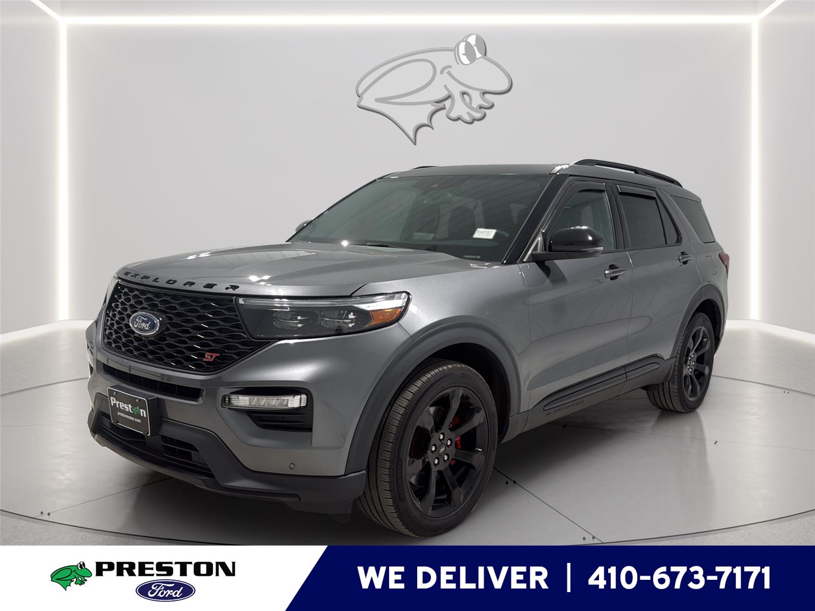 Carbonized Gray 2024 Ford Explorer SUV / Crossover All-Wheel Drive Automatic