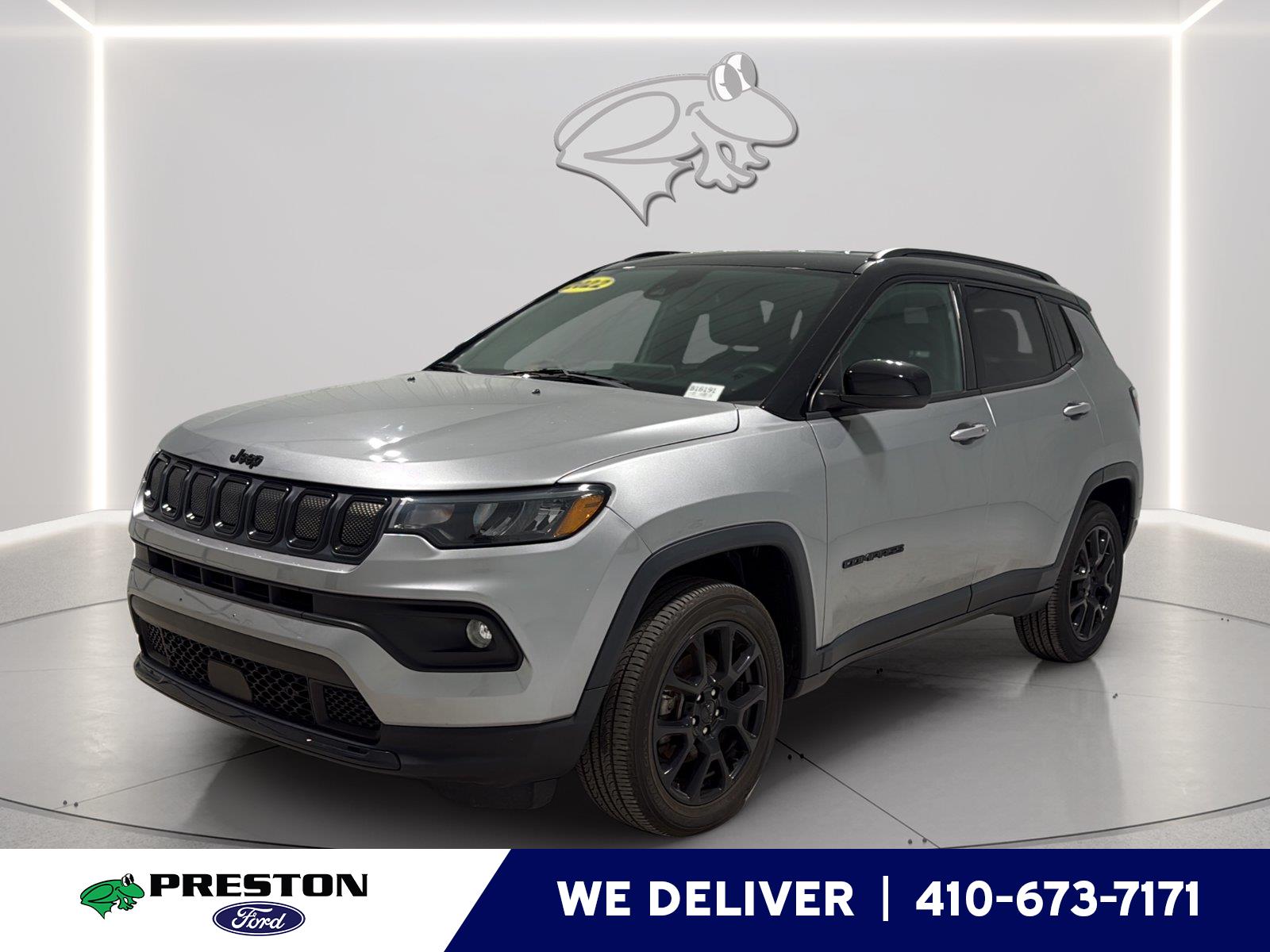 Billet Silver Metallic Clearcoat 2022 Jeep Compass SUV / Crossover Four-Wheel Drive