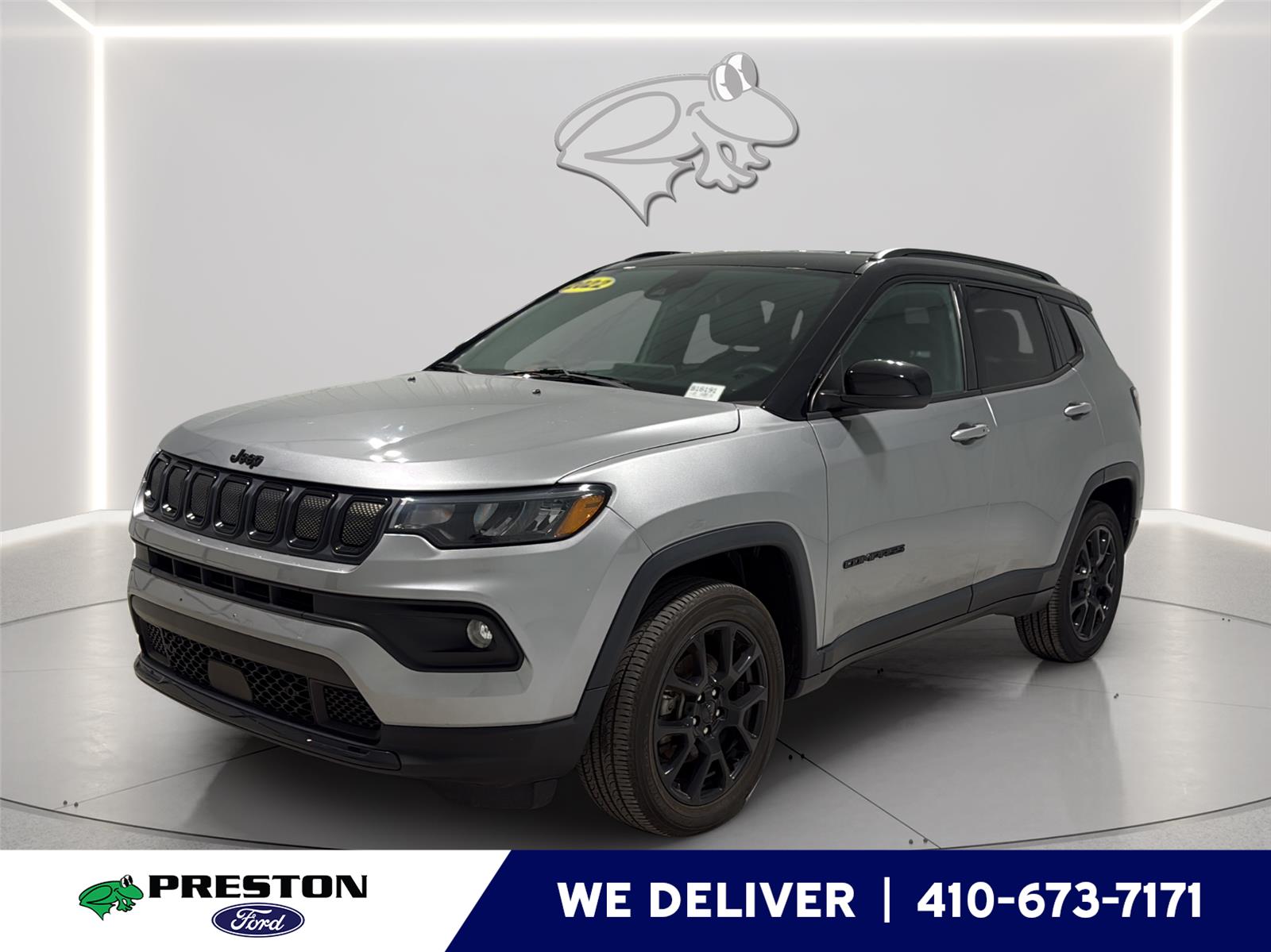 Billet Silver Metallic Clearcoat 2022 Jeep Compass SUV / Crossover Four-Wheel Drive