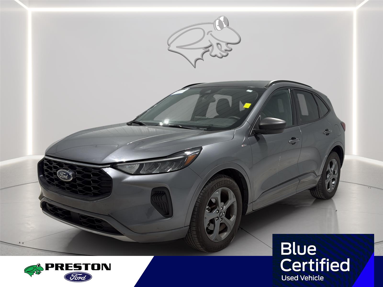 Carbonized Gray 2024 Ford Escape SUV / Crossover Front-Wheel Drive 8-Speed Automatic