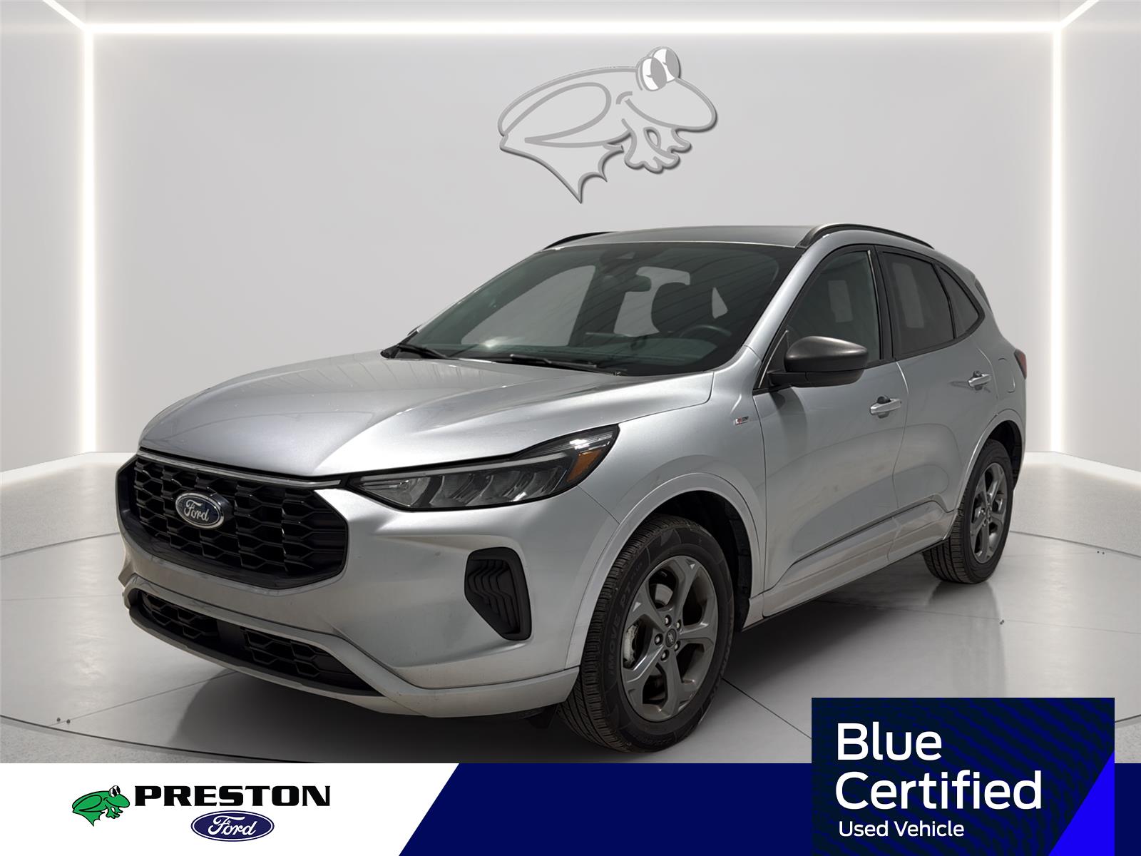 Iconic Silver 2024 Ford Escape SUV / Crossover All-Wheel Drive 8-Speed Automatic
