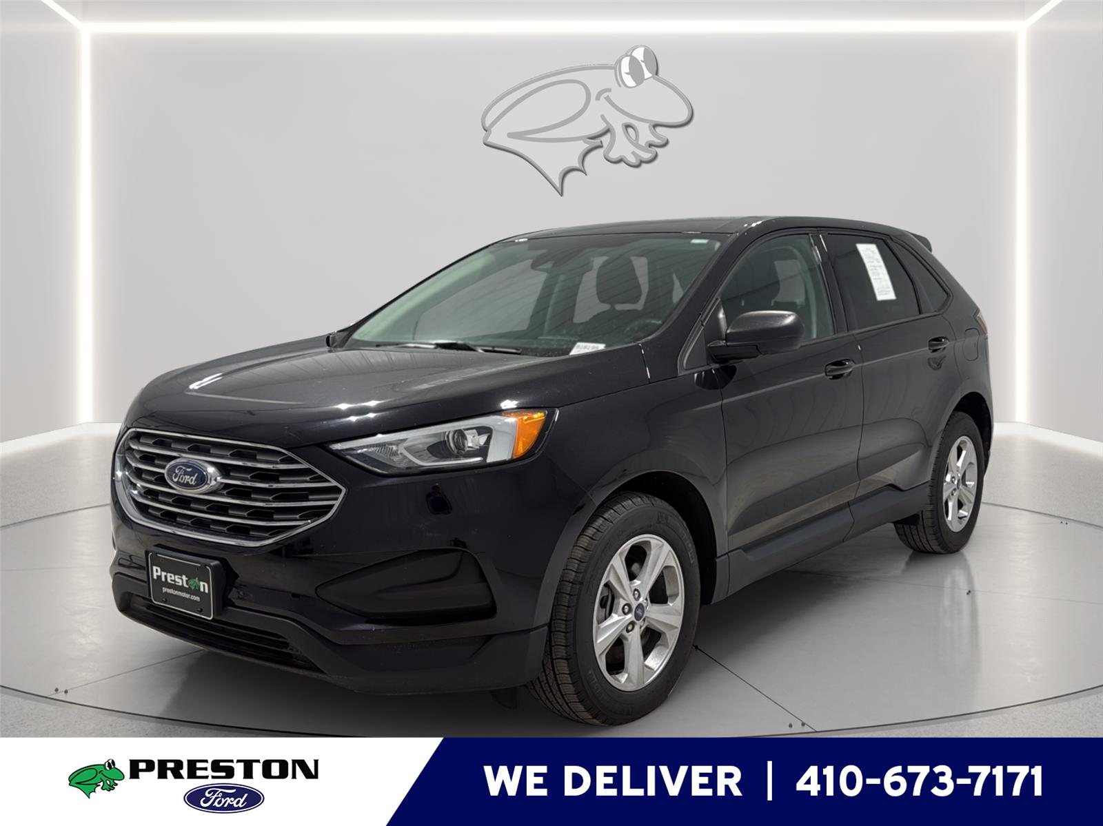 Agate Black 2022 Ford Edge SUV / Crossover All-Wheel Drive 8-Speed Automatic