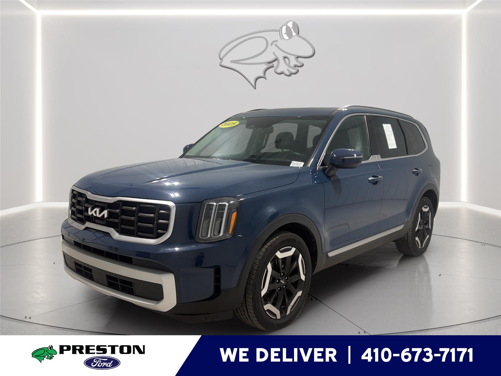 Midnight Lake Blue 2025 Kia Telluride SUV / Crossover Front-Wheel Drive Automatic