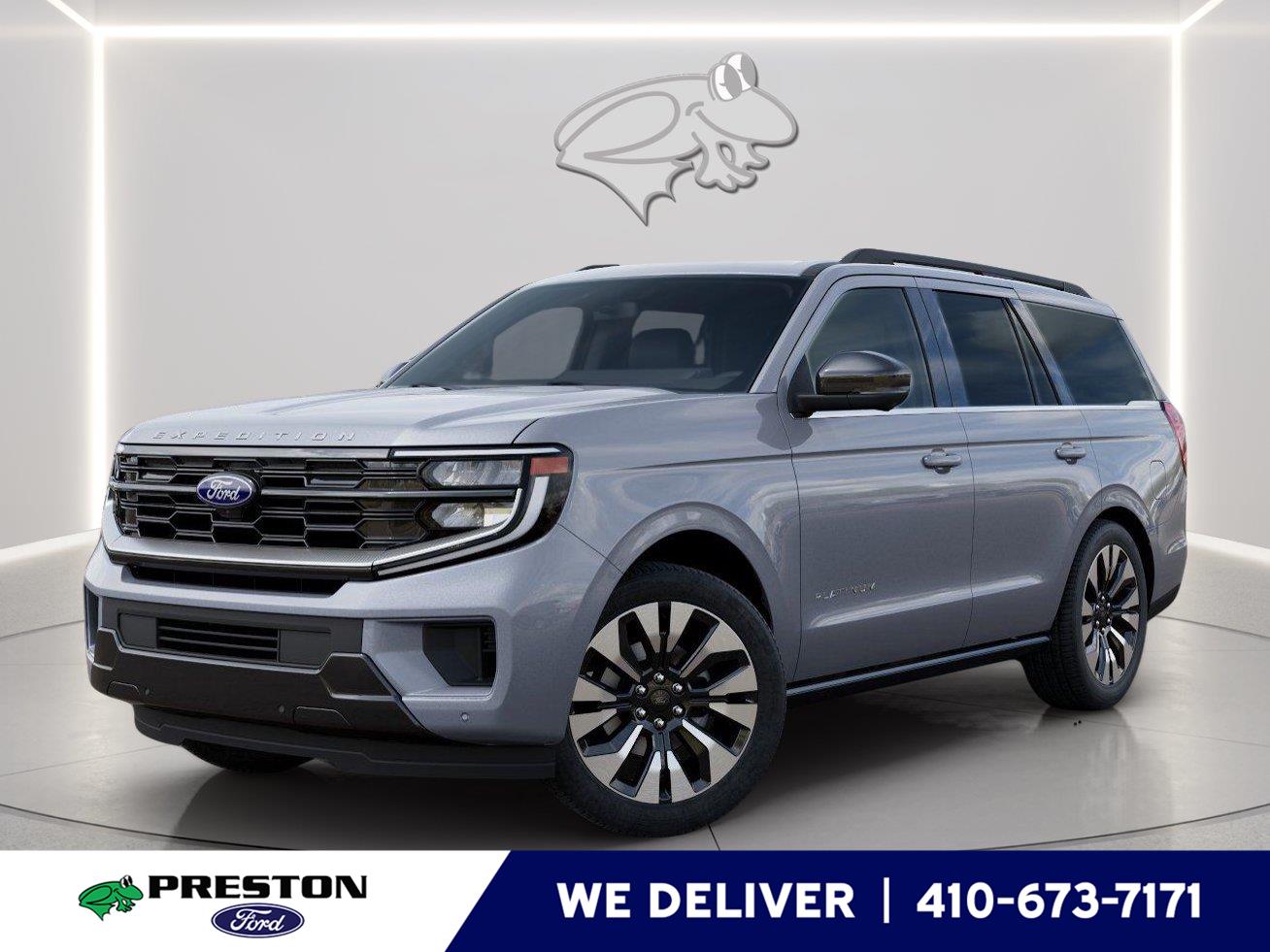 Glacier Gray Metallic Tri-Coat 2027 Ford Expedition SUV / Crossover Four-Wheel Drive Automatic