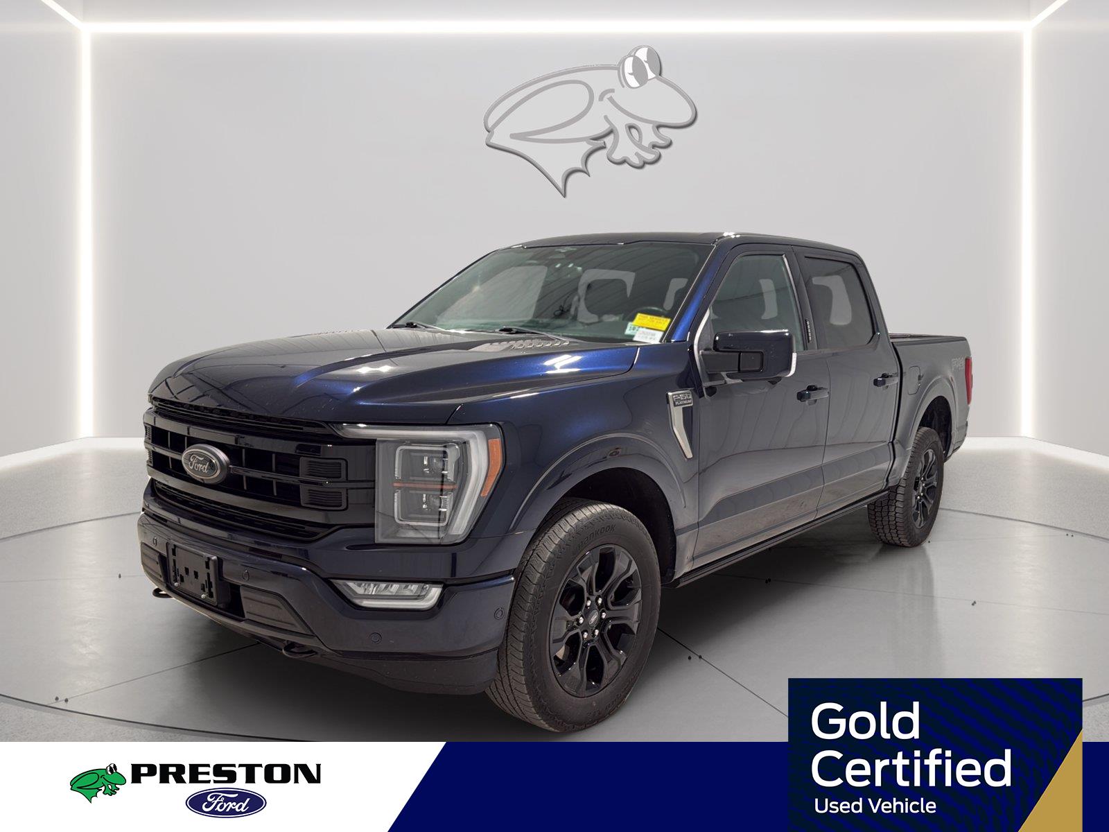 Antimatter Blue 2023 Ford F-150 Pickup Truck Four-Wheel Drive Automatic