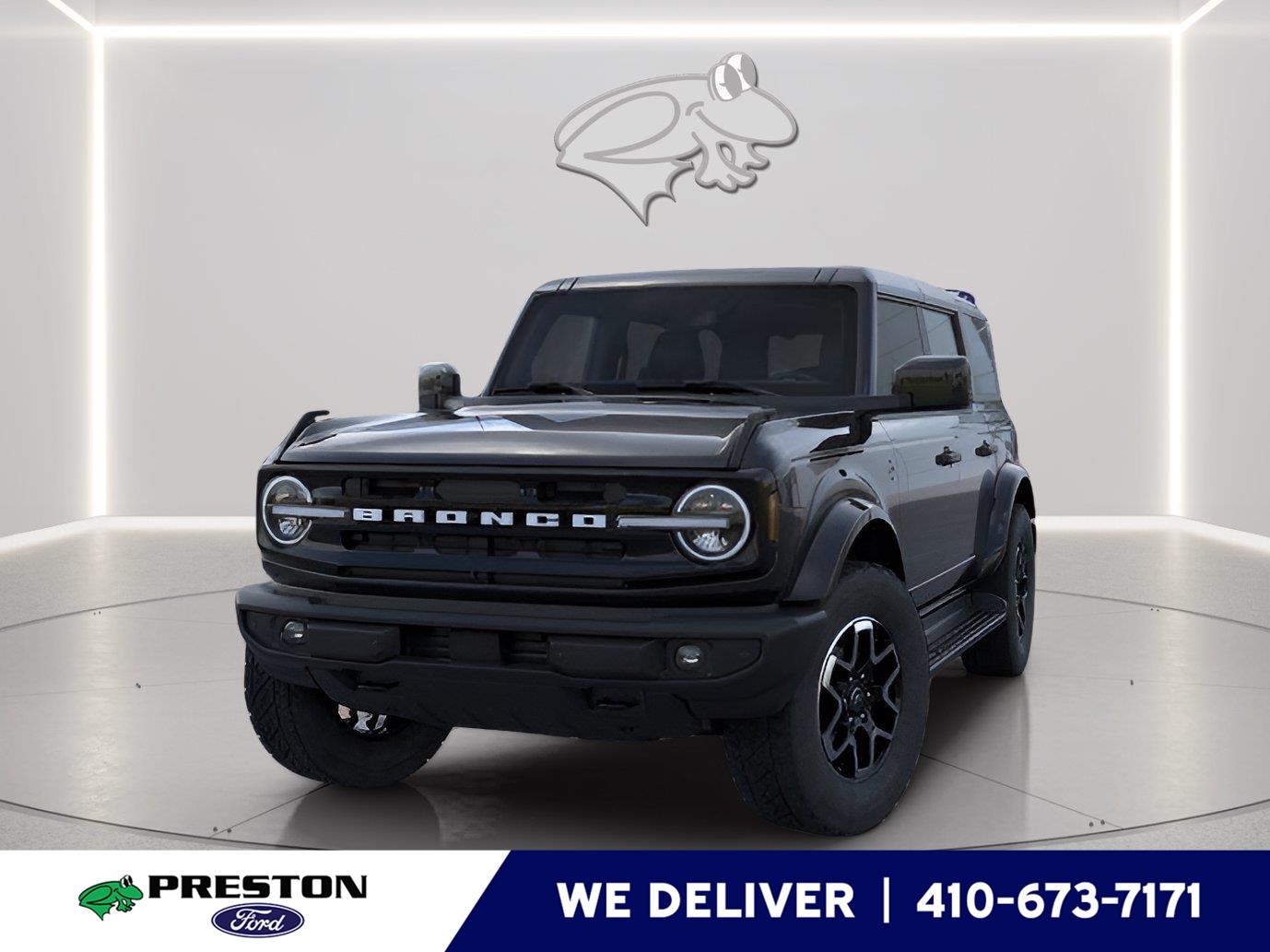 Shadow Black 2026 Ford Bronco SUV / Crossover Four-Wheel Drive Automatic