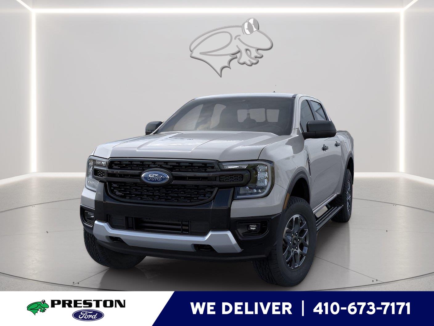 Avalanche Gray 2026 Ford Ranger Pickup Truck Four-Wheel Drive Automatic