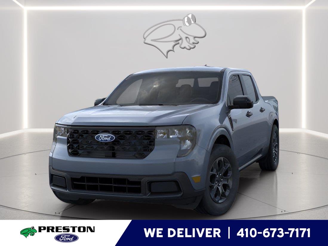 Blue (Azure Gray Metallic Tri-Coat) 2026 Ford Maverick Pickup Truck Front-Wheel Drive 1-Speed Dual Clutch