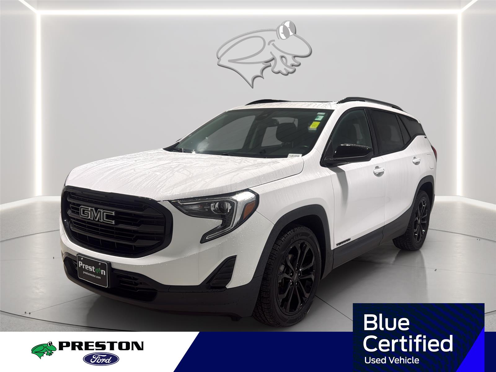 Summit White 2021 GMC Terrain SUV / Crossover Front-Wheel Drive 9-Speed Automatic