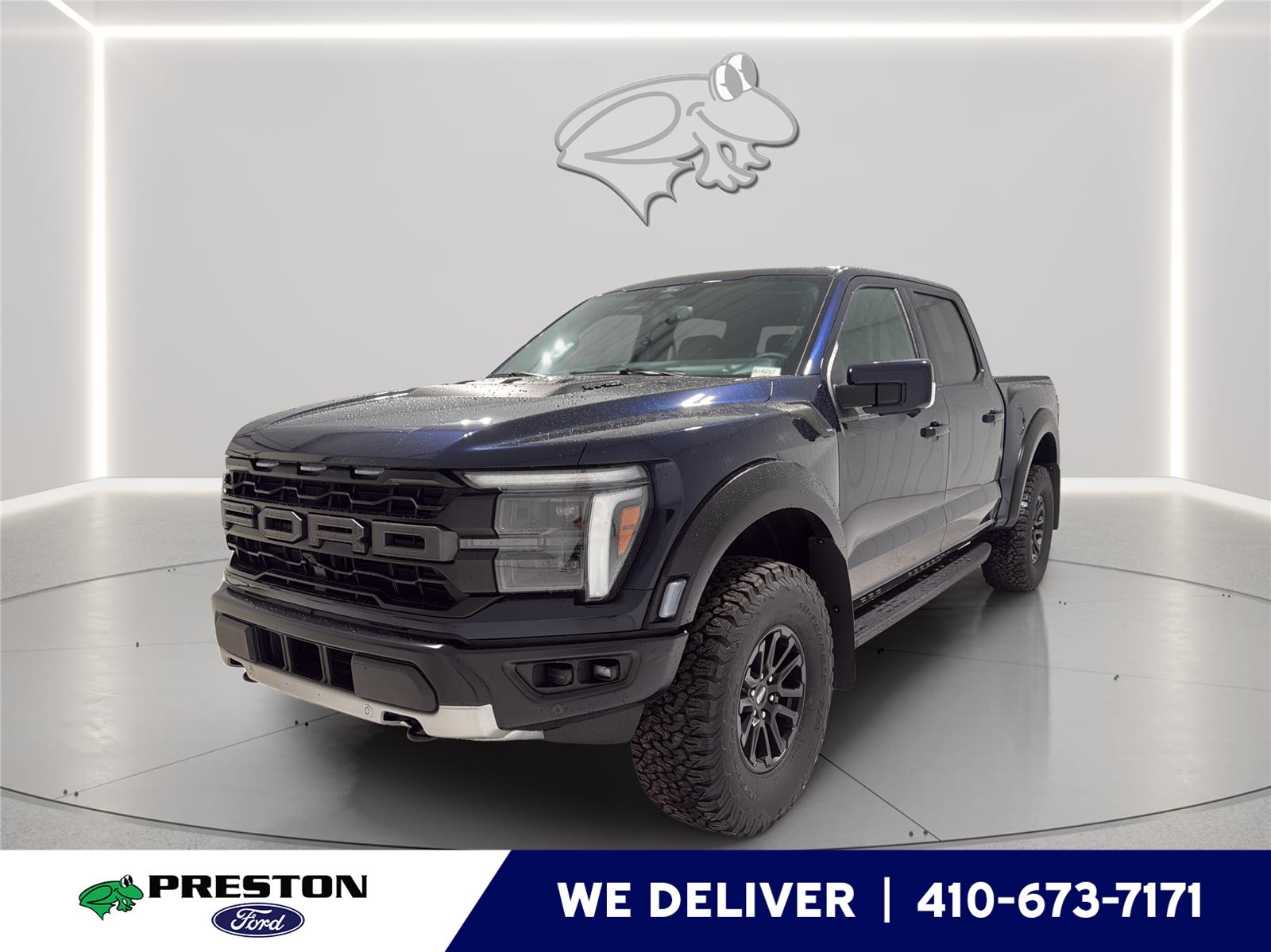 Antimatter Blue 2025 Ford F-150 Pickup Truck Four-Wheel Drive Automatic