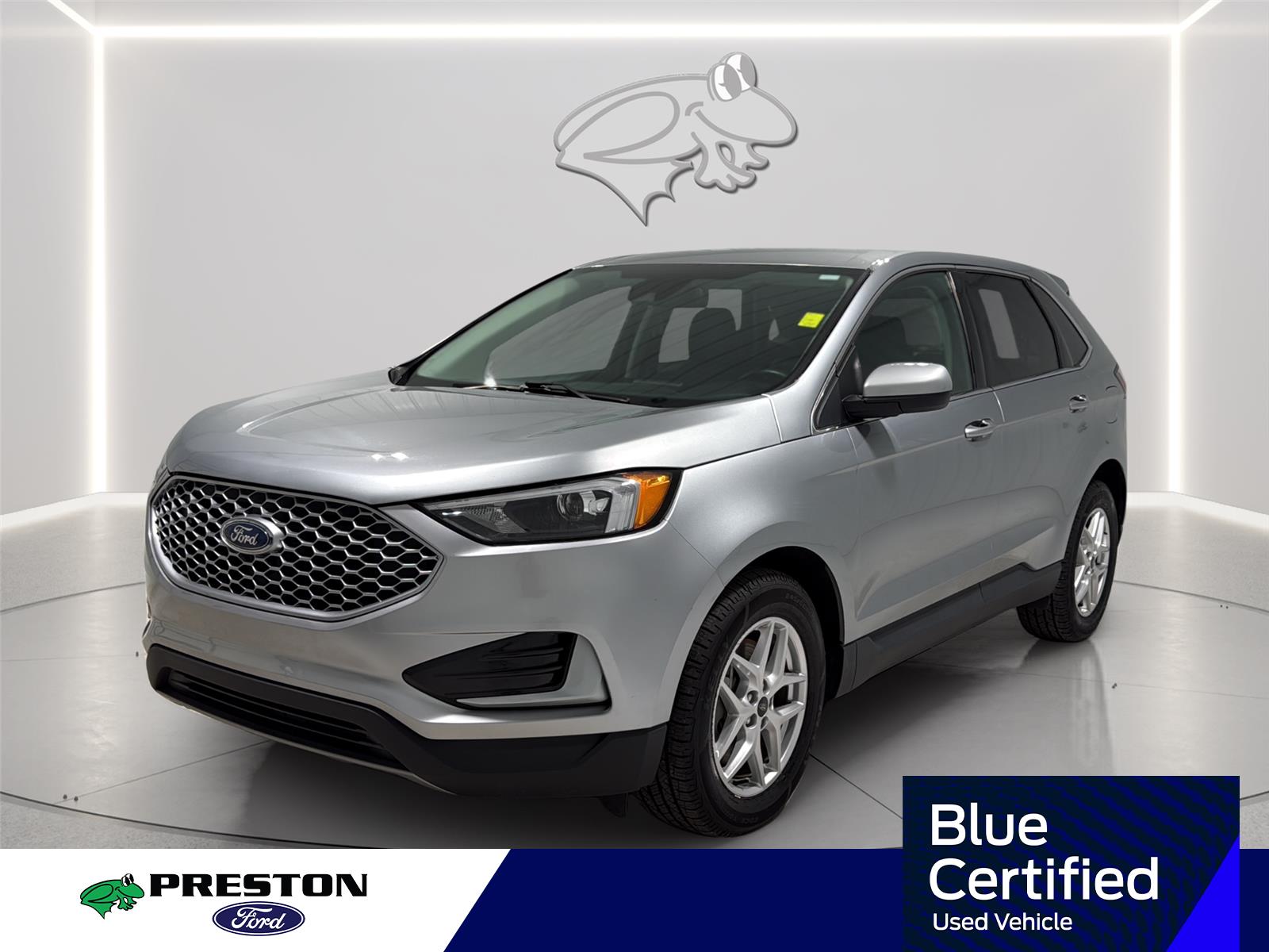Iconic Silver 2024 Ford Edge SUV / Crossover All-Wheel Drive 8-Speed Automatic