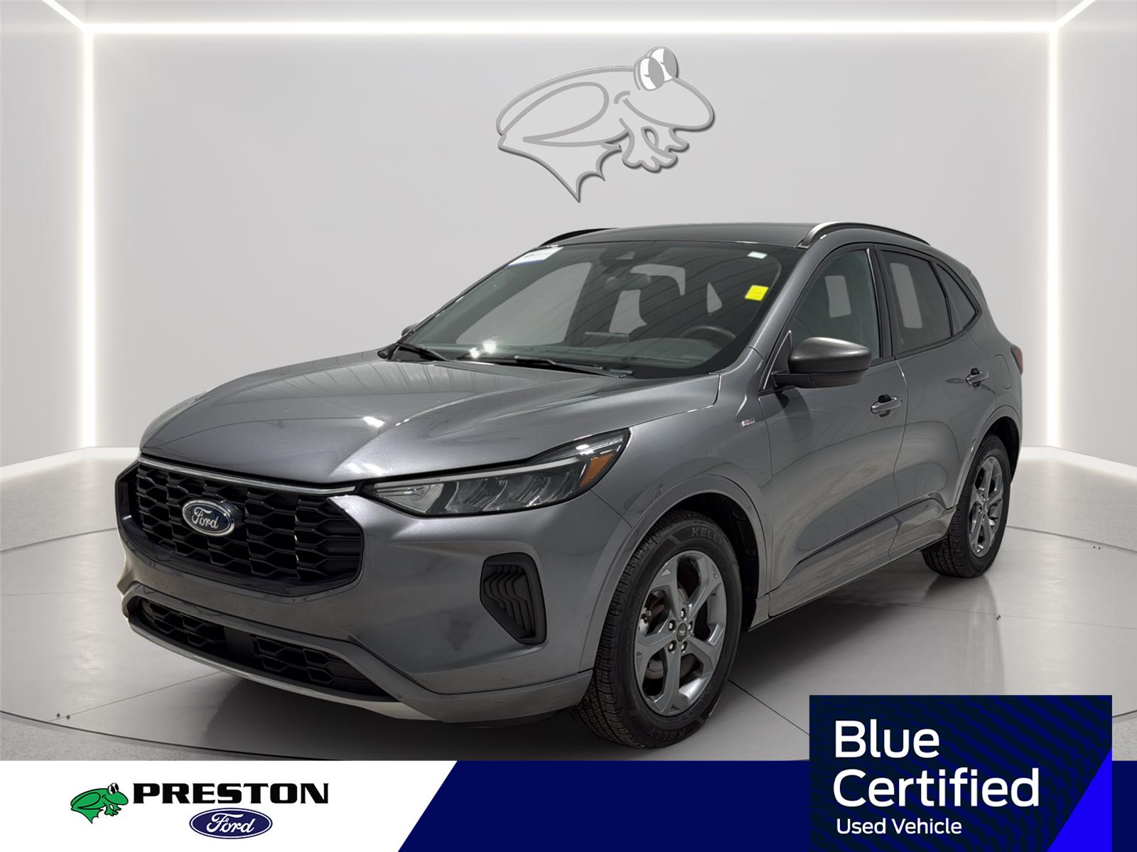 Carbonized Gray 2024 Ford Escape SUV / Crossover Front-Wheel Drive 8-Speed Automatic