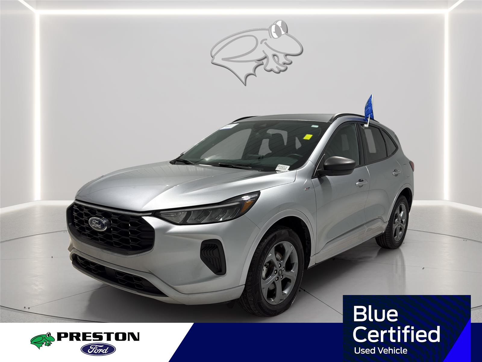 Iconic Silver 2024 Ford Escape SUV / Crossover All-Wheel Drive 8-Speed Automatic