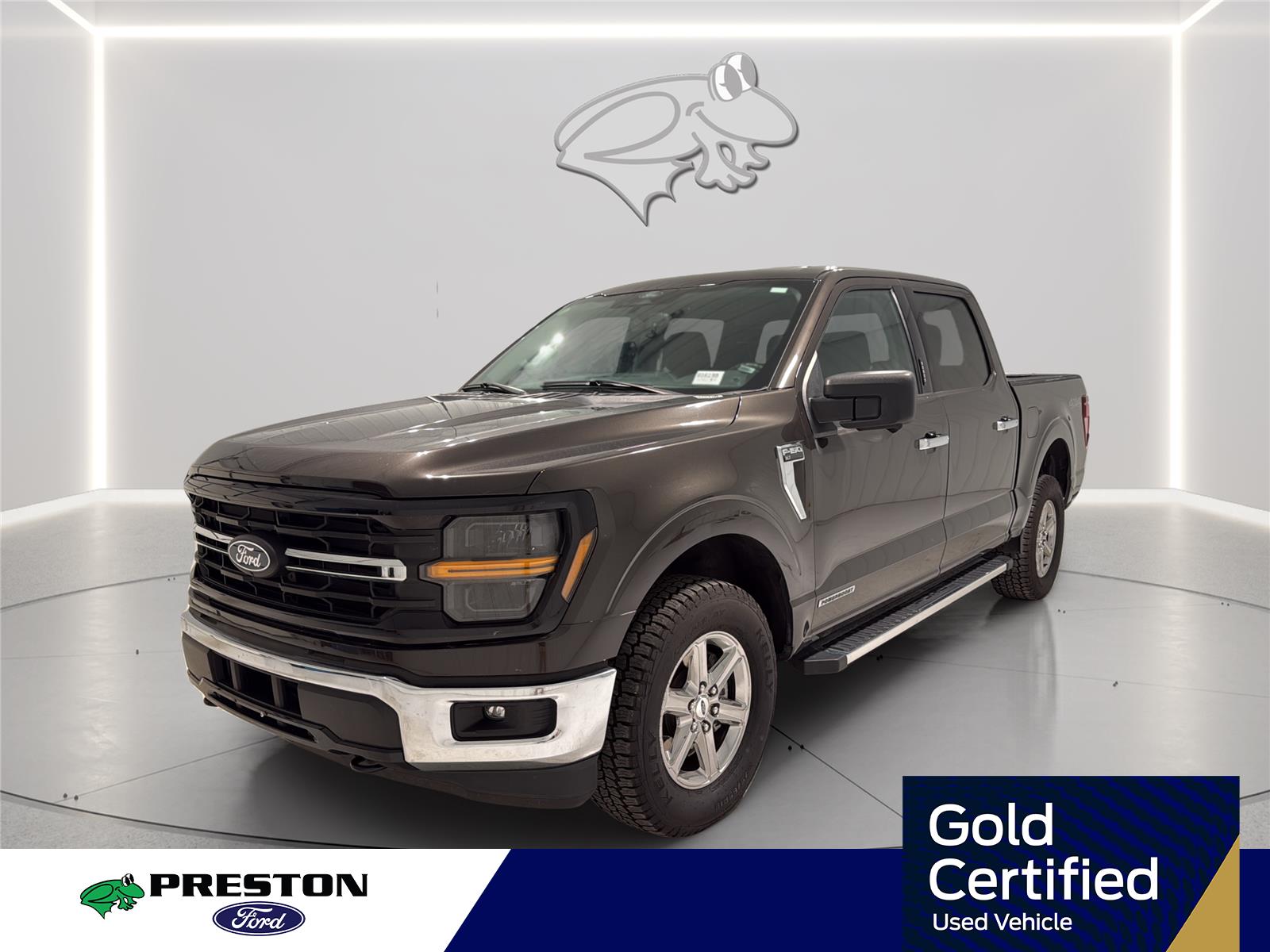 Darkened Bronze 2024 Ford F-150 Pickup Truck Four-Wheel Drive Automatic