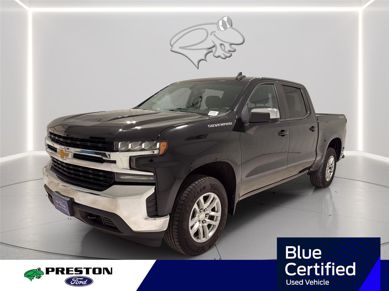 Black 2021 Chevrolet Silverado 1500 Pickup Truck Four-Wheel Drive 8-Speed Automatic