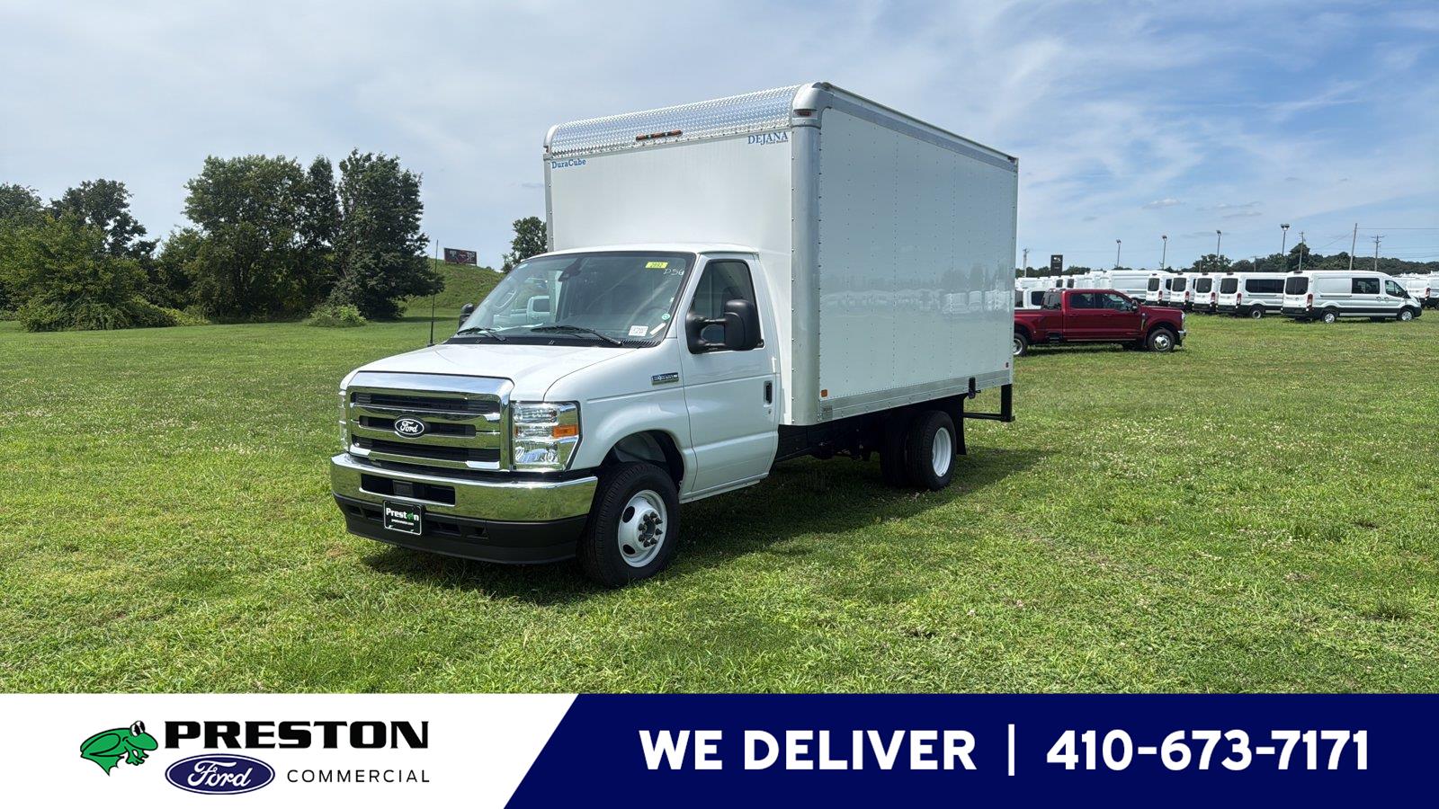 Oxford White 2027 Ford E-Series Chassis Pickup Truck Rear-Wheel Drive 6-Speed Automatic