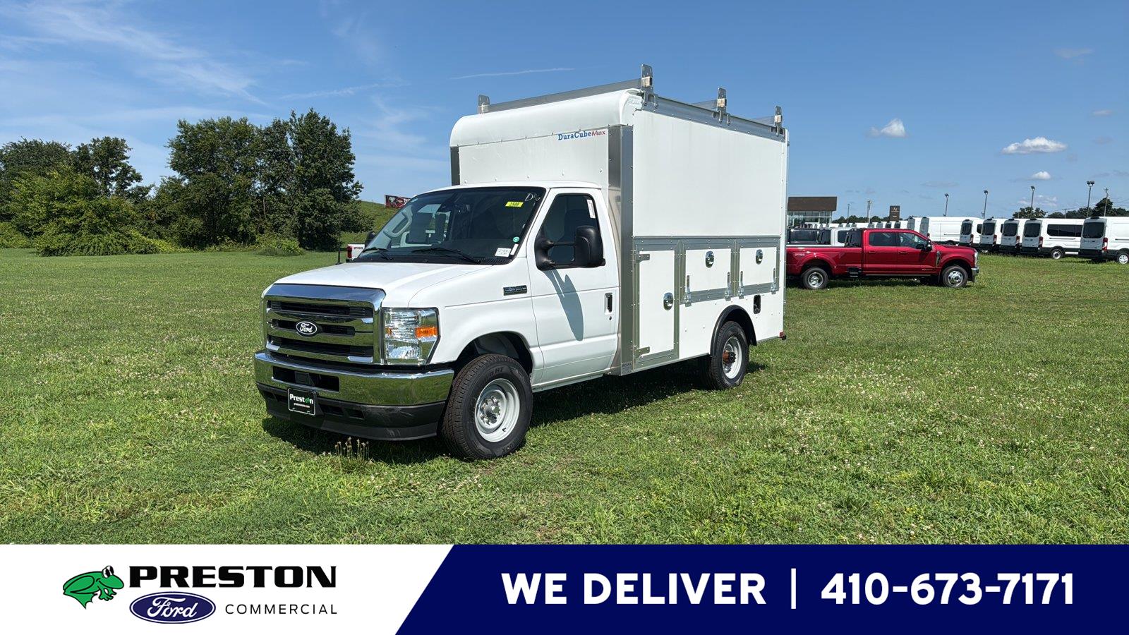 Oxford White 2027 Ford E-Series Chassis Pickup Truck Rear-Wheel Drive 6-Speed Automatic