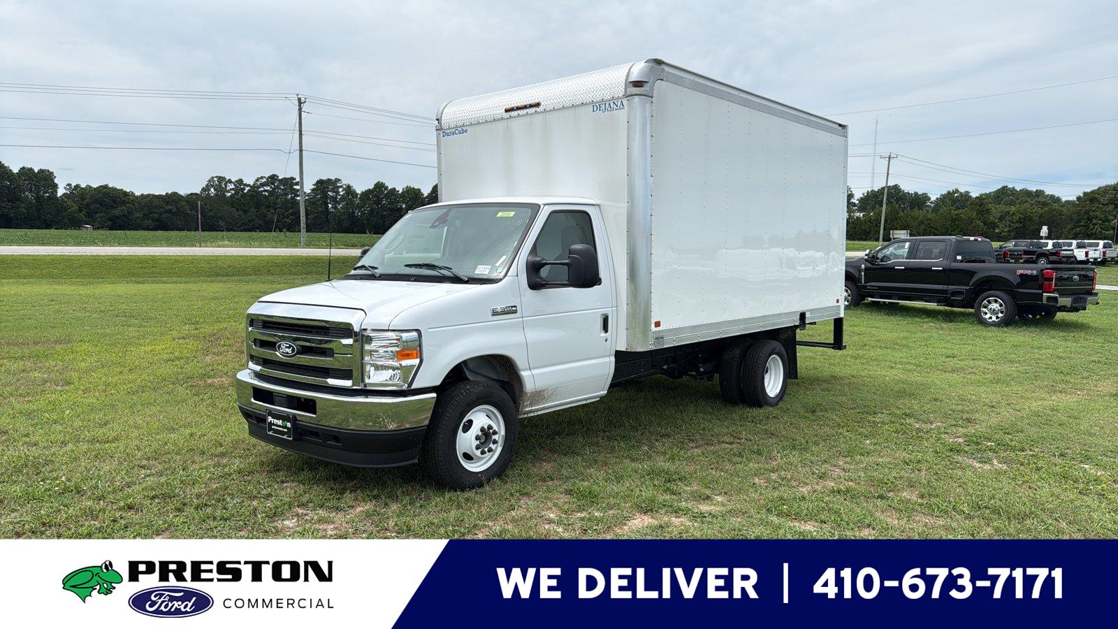 Oxford White 2027 Ford E-Series Chassis Pickup Truck Rear-Wheel Drive 6-Speed Automatic