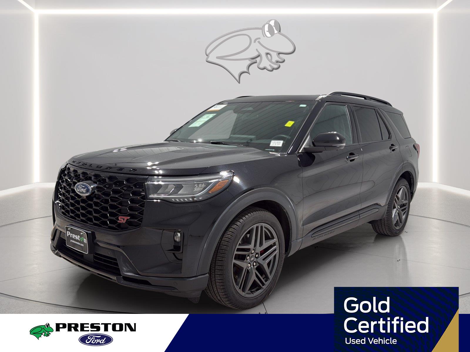 Agate Black Metallic 2025 Ford Explorer SUV / Crossover All-Wheel Drive Automatic