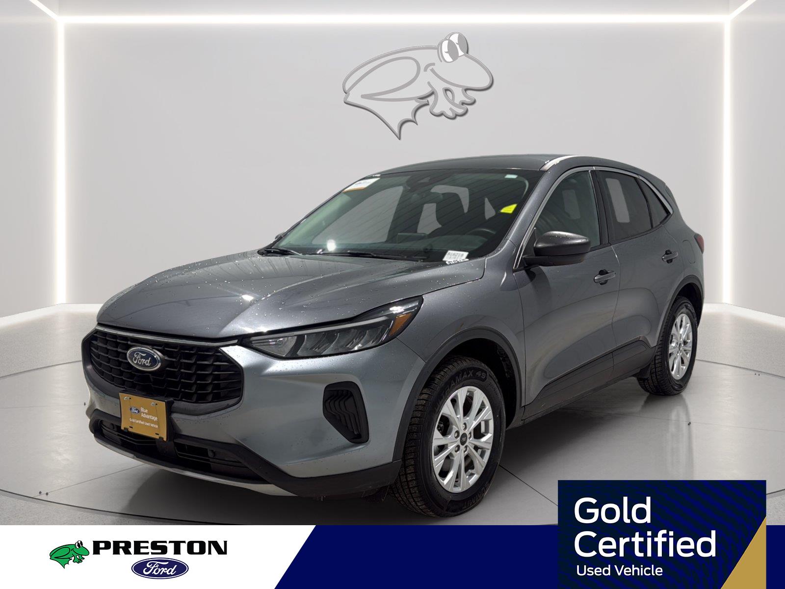 Carbonized Gray 2024 Ford Escape SUV / Crossover All-Wheel Drive 8-Speed Automatic