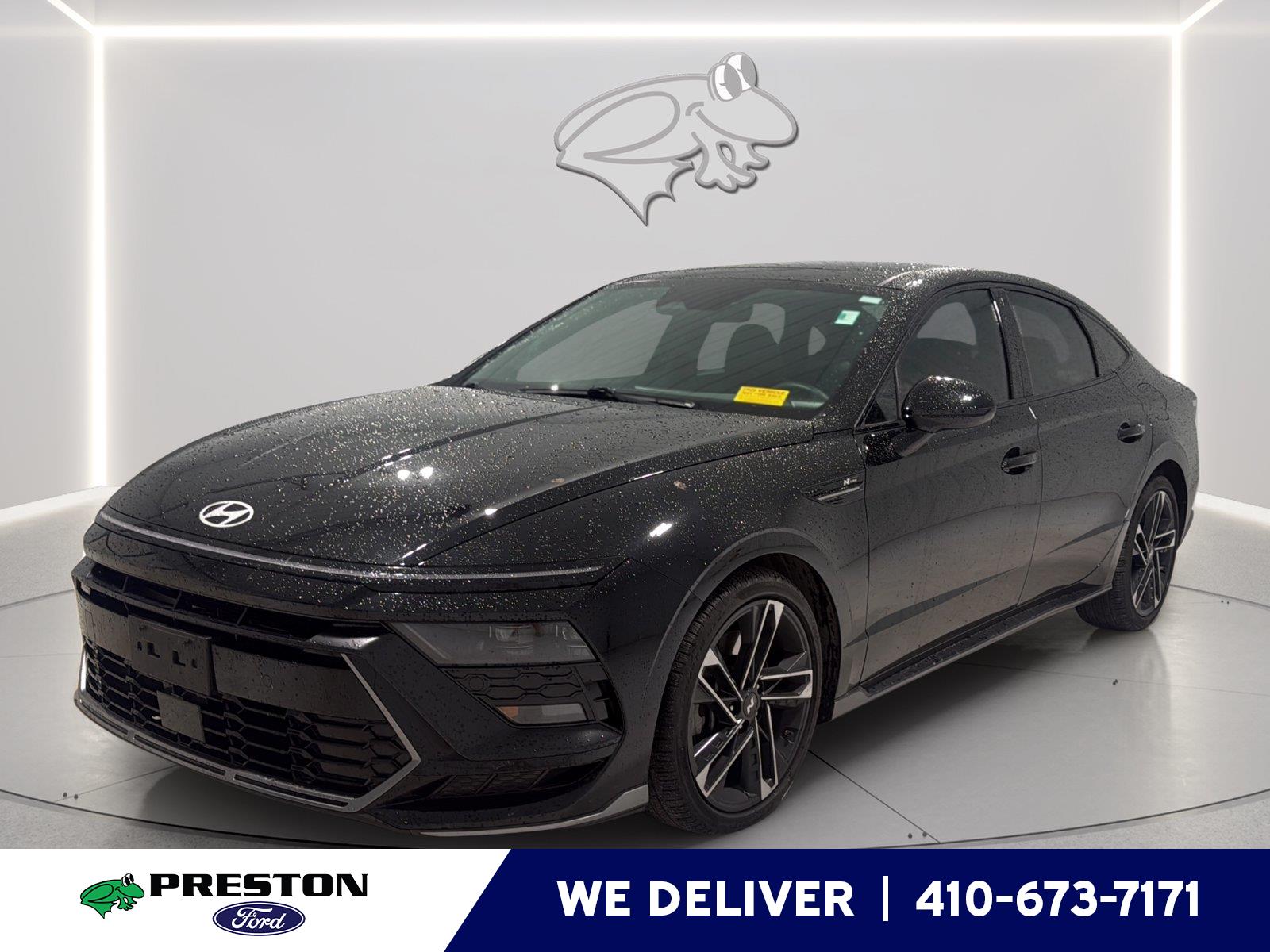 Onyx Black 2024 Hyundai Sonata Sedan Front-Wheel Drive Automatic