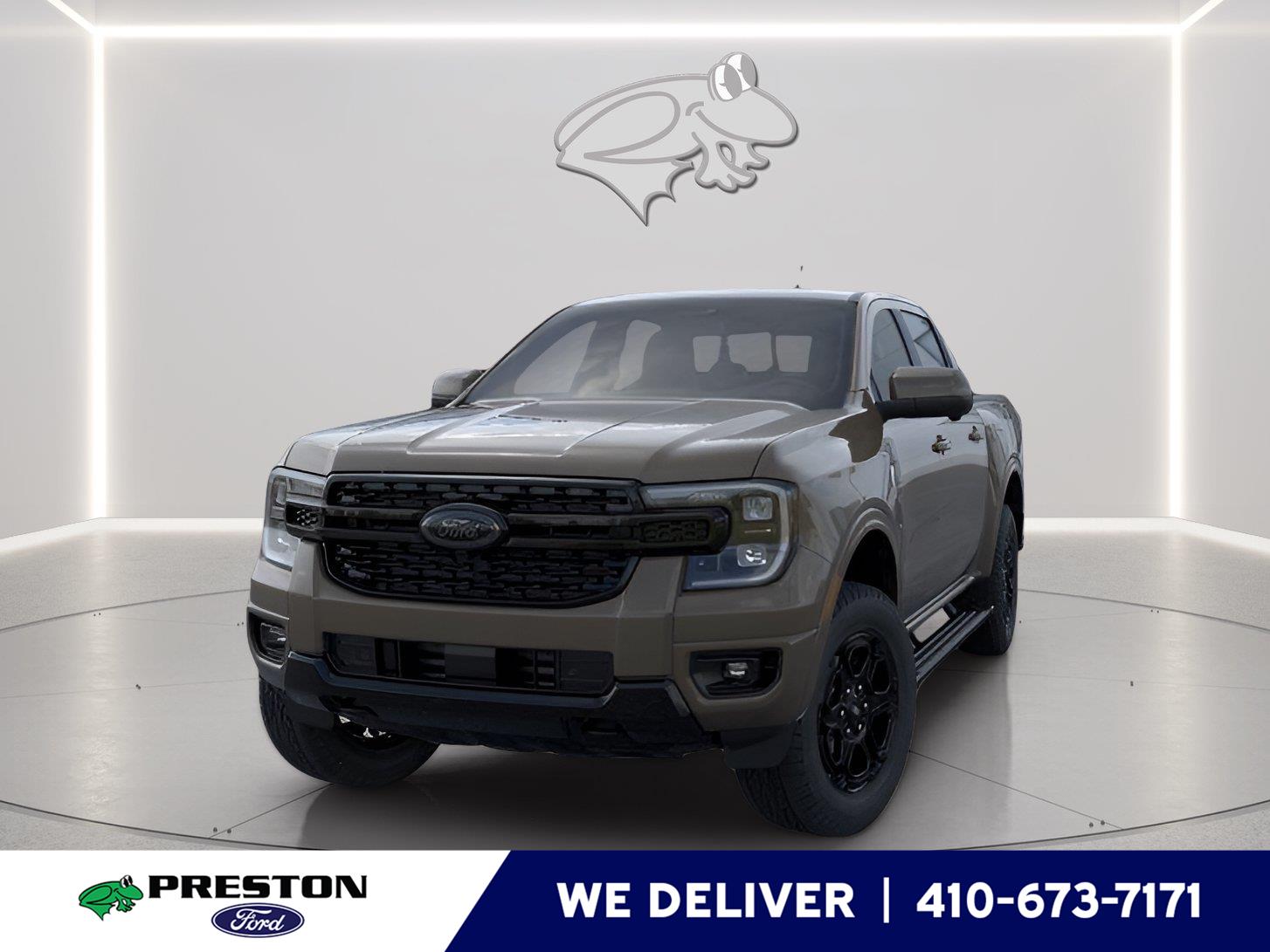 Marsh Gray 2026 Ford Ranger Pickup Truck Four-Wheel Drive Automatic