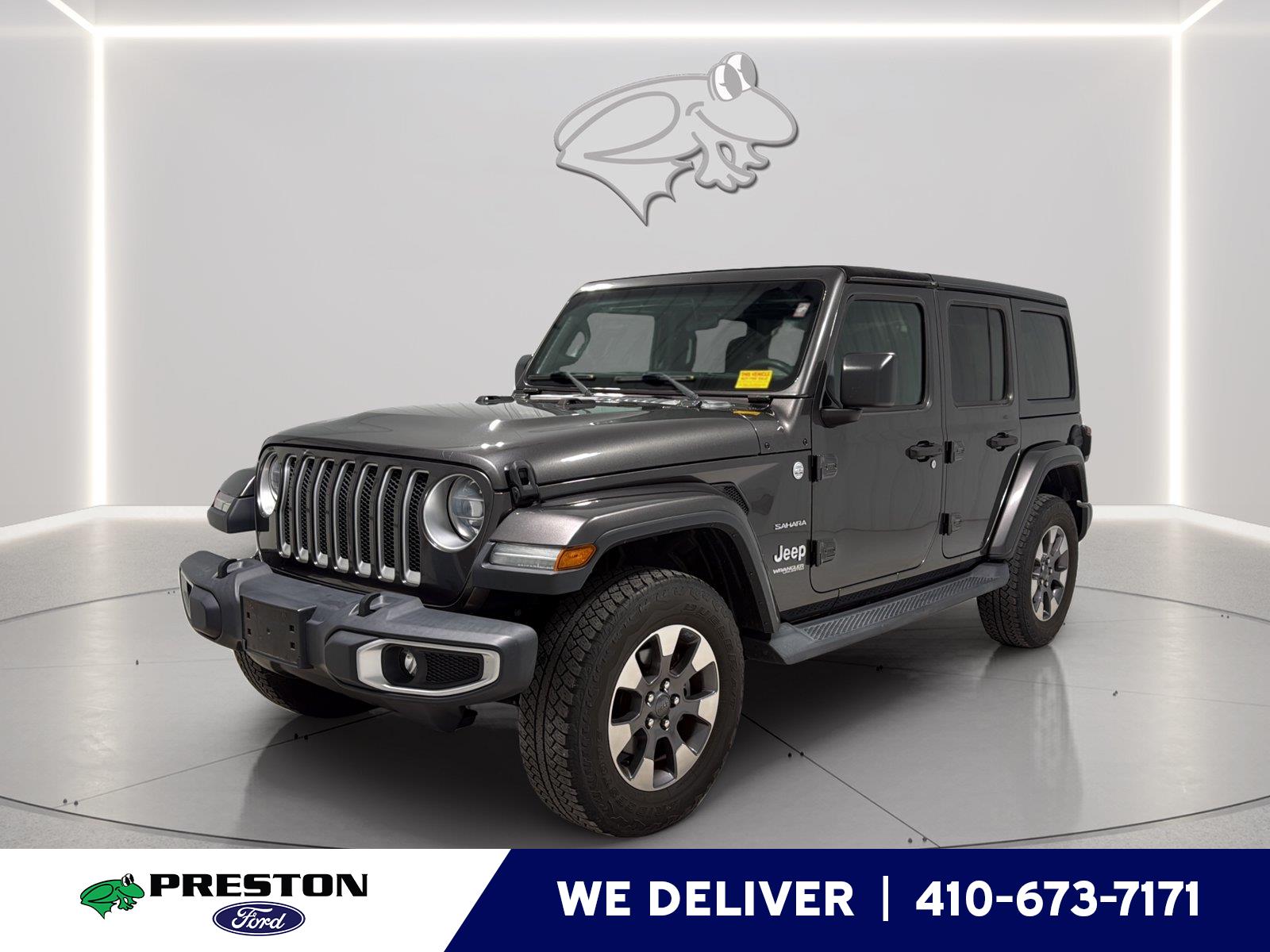 Gray (Granite Crystal Metallic Clearcoat) 2019 Jeep Wrangler SUV / Crossover Four-Wheel Drive 8-Speed Automatic