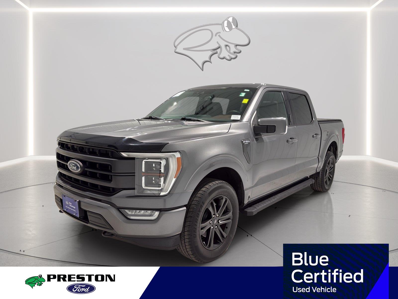 Carbonized Gray 2021 Ford F-150 Pickup Truck Four-Wheel Drive Automatic
