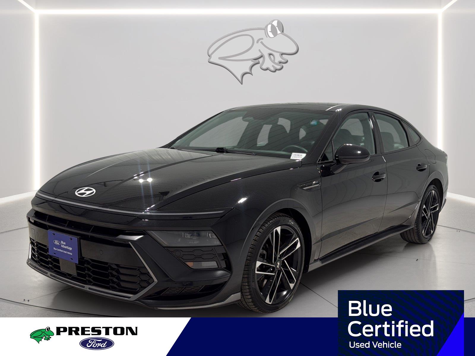 Onyx Black 2024 Hyundai Sonata Sedan Front-Wheel Drive Automatic