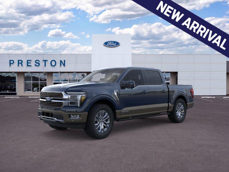 Antimatter Blue/Marsh Gray 2026 Ford F-150 Pickup Truck Four-Wheel Drive Automatic