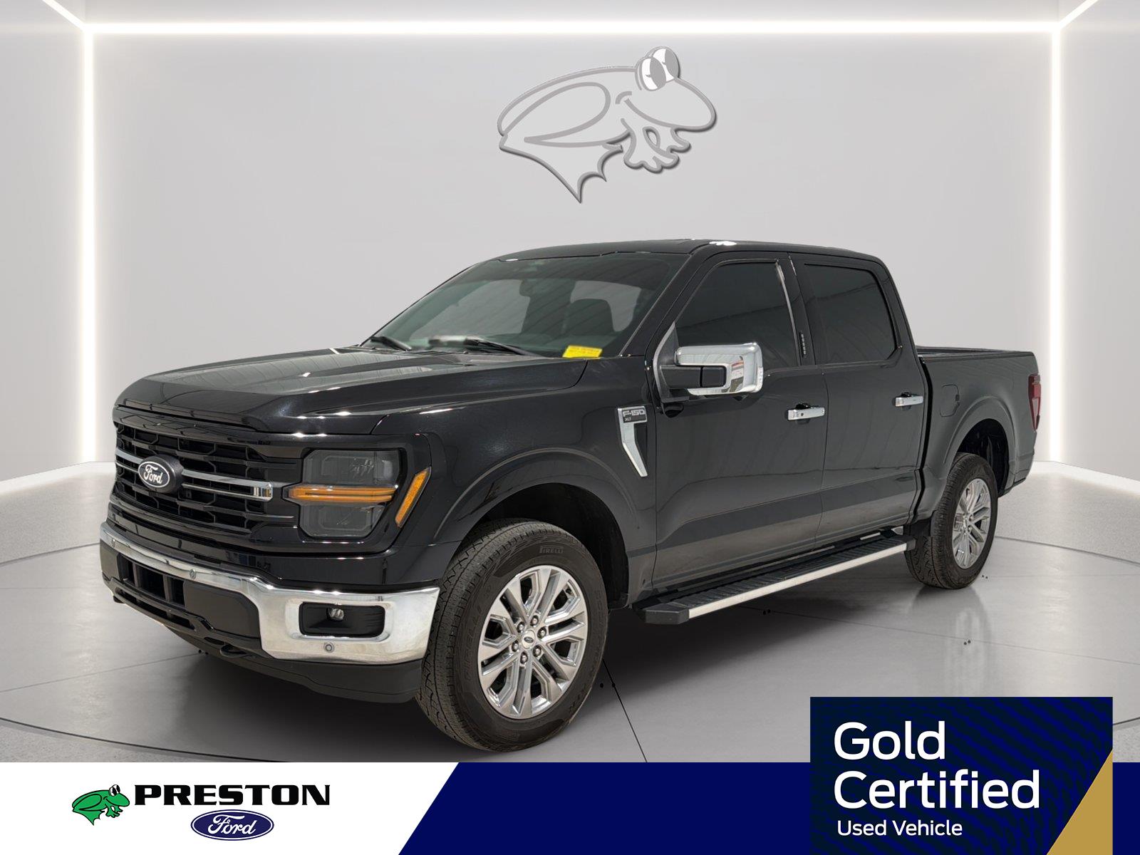 Agate Black 2024 Ford F-150 Pickup Truck Four-Wheel Drive Automatic