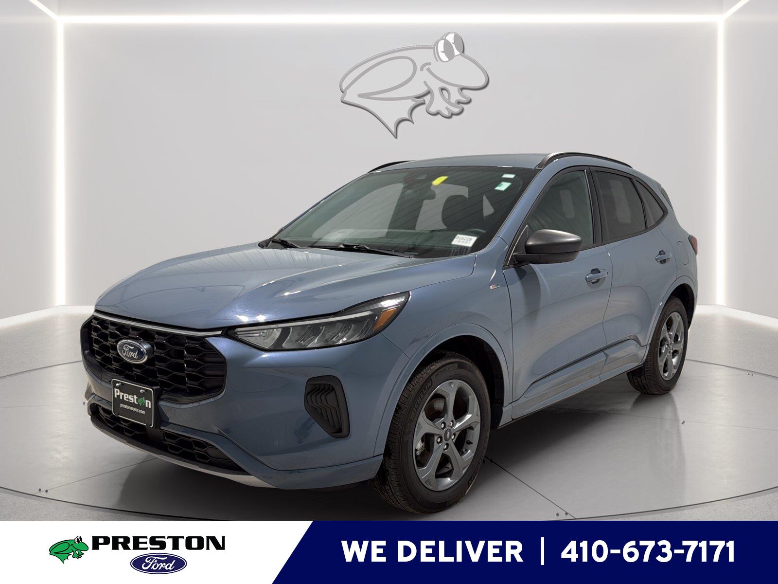 Vapor Blue 2024 Ford Escape SUV / Crossover All-Wheel Drive 8-Speed Automatic