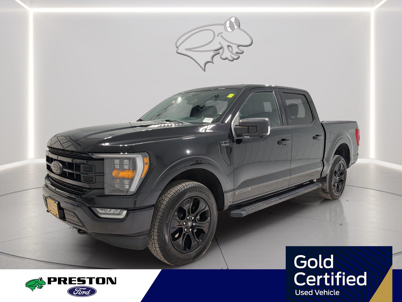 Agate Black 2023 Ford F-150 Pickup Truck Four-Wheel Drive Automatic
