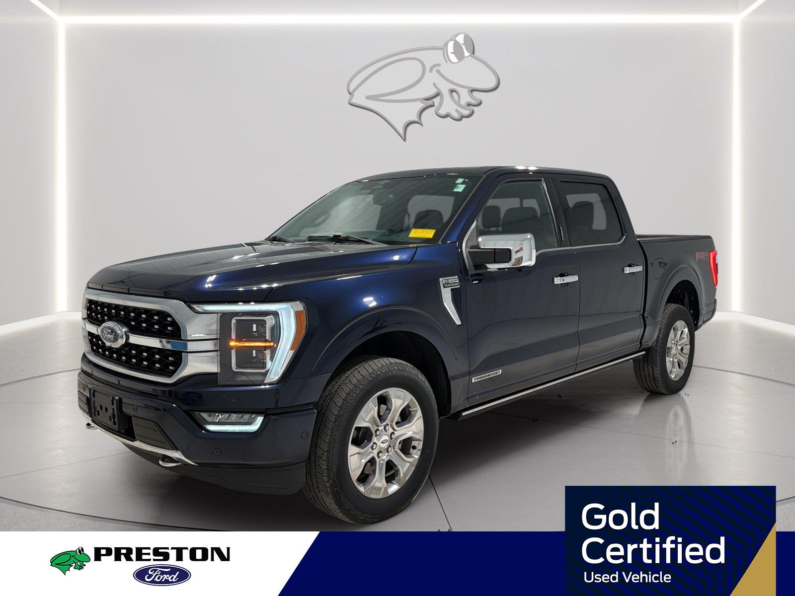 Antimatter Blue 2023 Ford F-150 Pickup Truck Four-Wheel Drive Automatic
