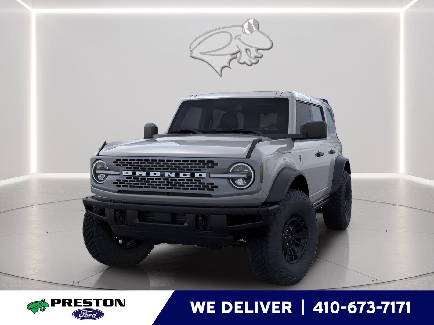 Avalanche Gray 2026 Ford Bronco SUV / Crossover Four-Wheel Drive Automatic