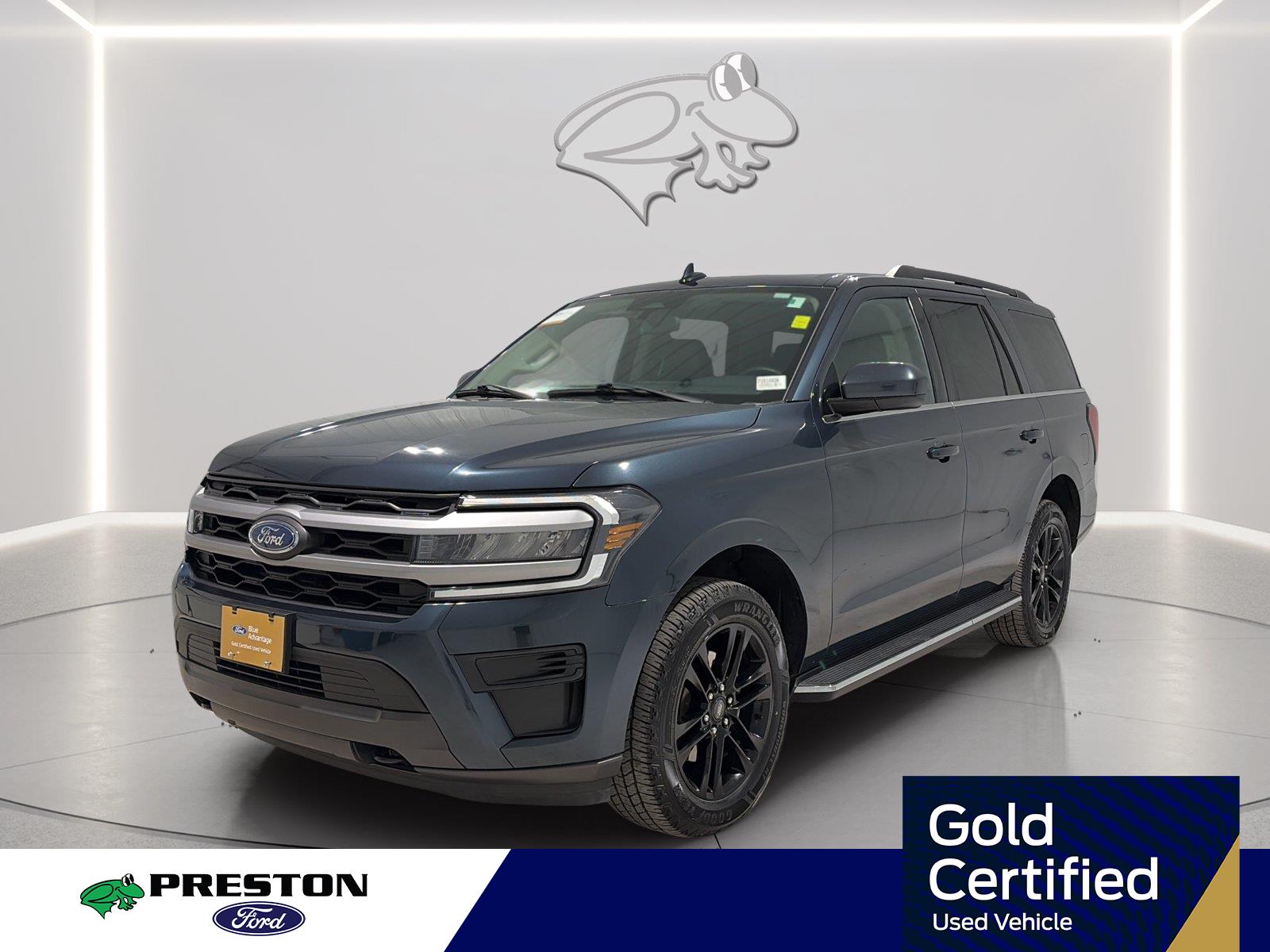 Stone Blue 2022 Ford Expedition SUV / Crossover Four-Wheel Drive Automatic