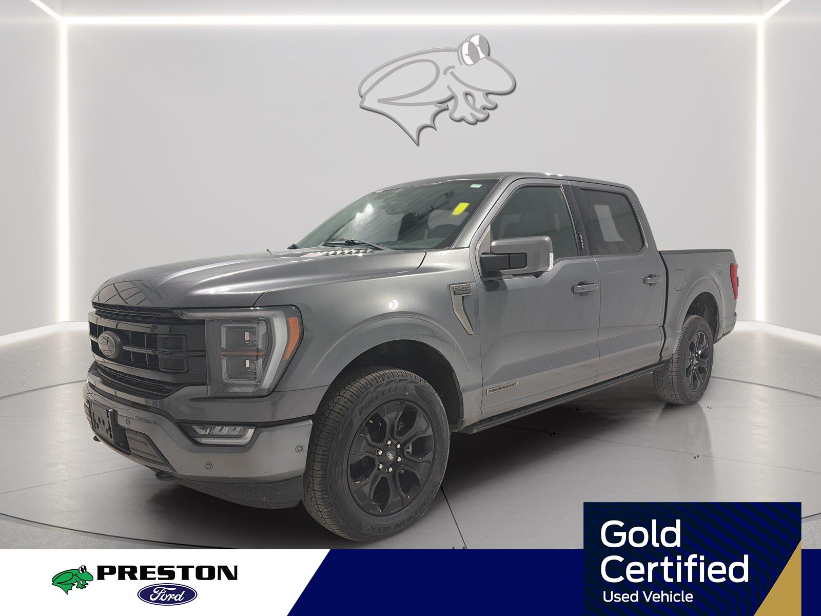 Carbonized Gray 2023 Ford F-150 Pickup Truck Four-Wheel Drive Automatic