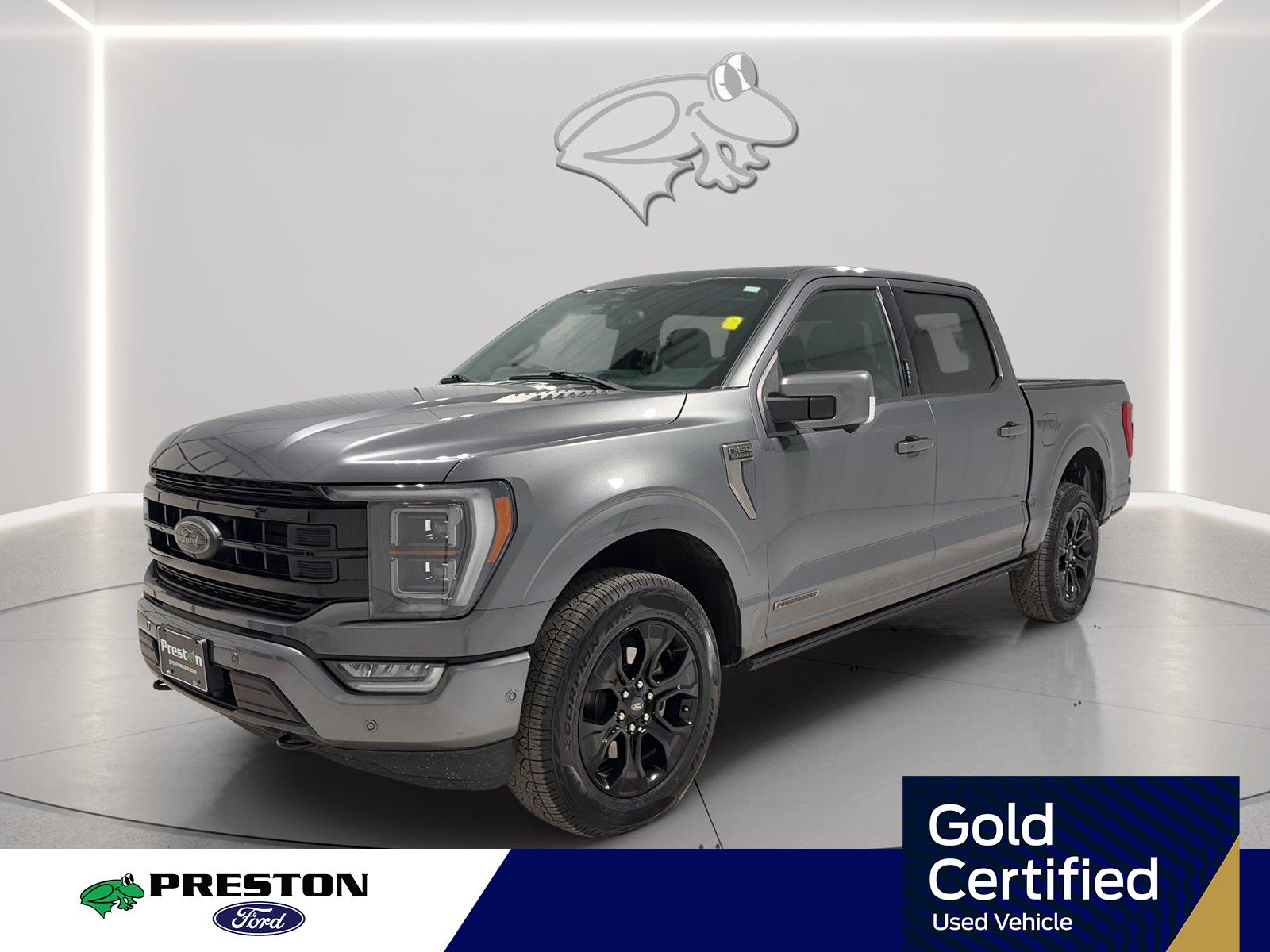 Carbonized Gray 2023 Ford F-150 Pickup Truck Four-Wheel Drive Automatic