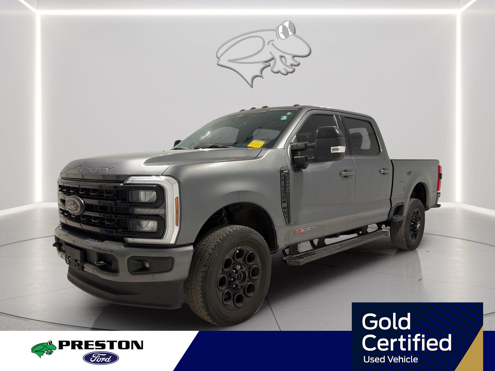 Carbonized Gray 2024 Ford F-250 Super Duty Pickup Truck Four-Wheel Drive Automatic